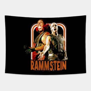 Vintage Industrial Metal Band Tapestry