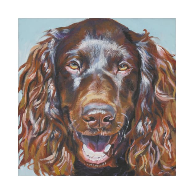 Boykin Spaniel Fine Art Painting by LASHEPARD