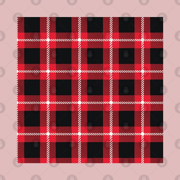 Red buffalo plaid 4th of July gifts for kids by madani04