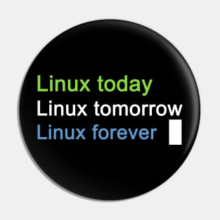 Linux Forever Pin