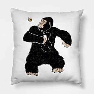 Dancing Gorilla Pillow