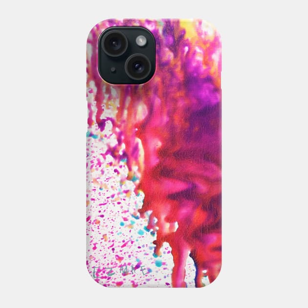 The Drip Painting Phone Case by EzmaeMyron