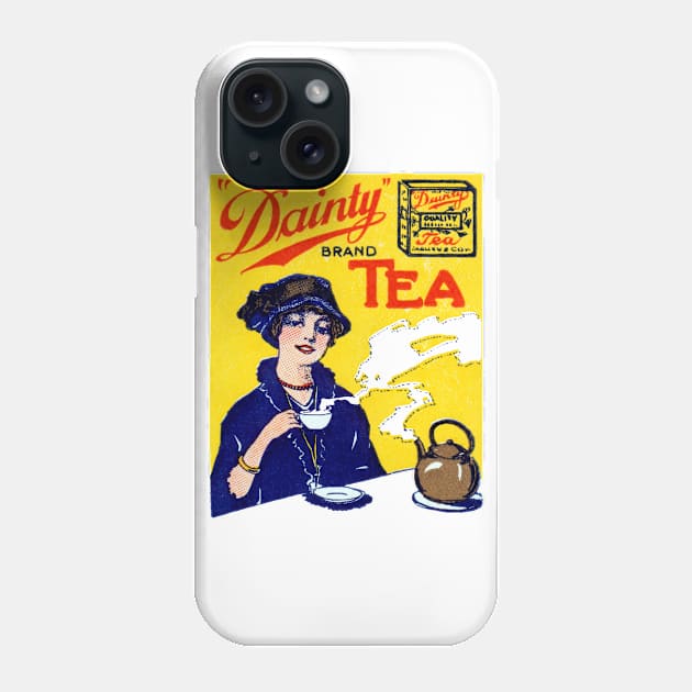 1910 Dainty Tea Phone Case by historicimage