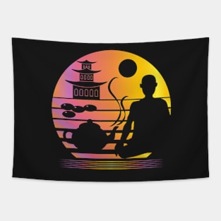 Gugong Synthwave - Board Game Inspired Graphic - Tabletop Gaming  - BGG Tapestry