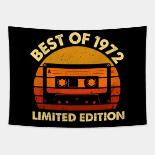 Best Of 1972 50th Birthday Gifts Limited Edition 50 Year Old Tapestry