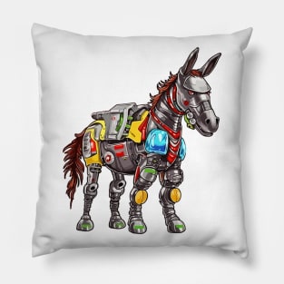 Robot Donkey Pillow