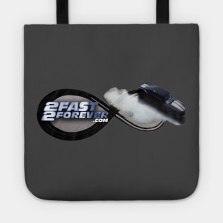 #2F2F Podcast Art (2 Fast 2 Forever) Tote