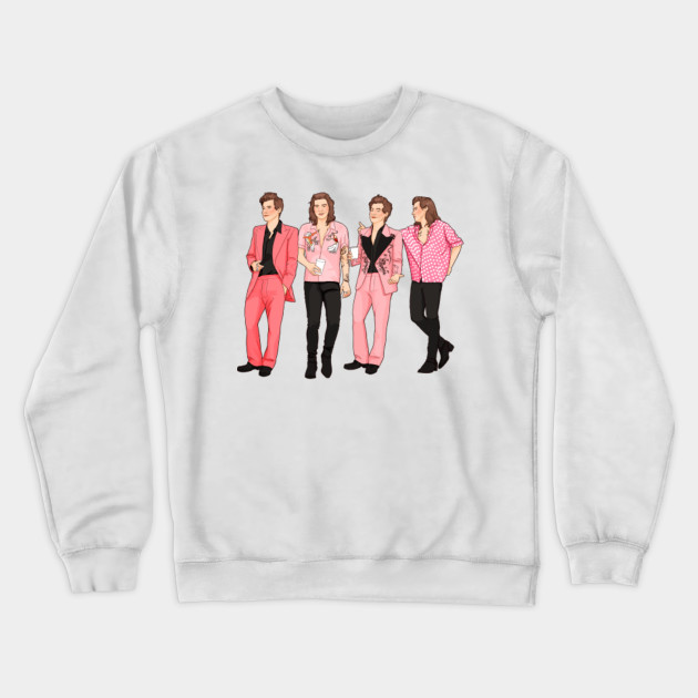 harry crewneck pink