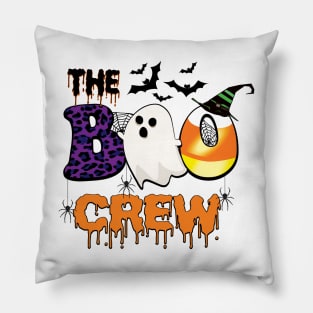 The boo crew Halloween Pillow