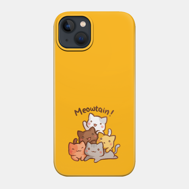Meowtain - Cats - Phone Case