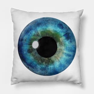 Retro earth eye Pillow