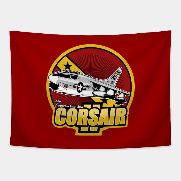 A-7 Corsair 2 Tapestry by Aircrew Interview