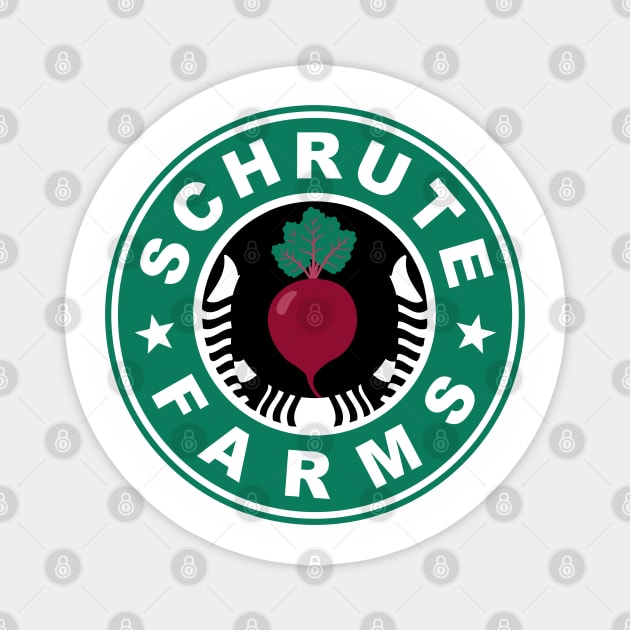 Schrute Farms Magnet by balibeachart