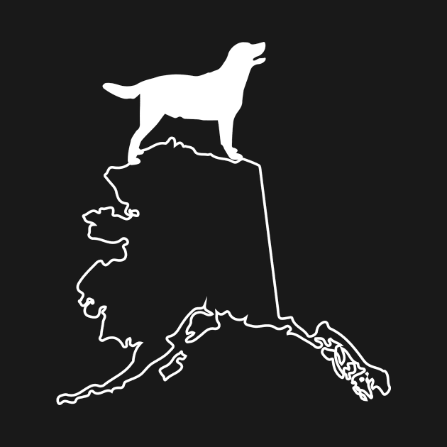 Lab Alaska Labrador Retriever Dog T-Shirt by karolynmarie