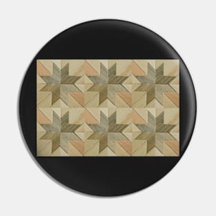 Wood Art Pattern 2 Pin