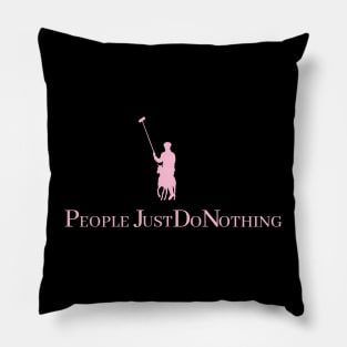 Pink of People Nothing Pillow