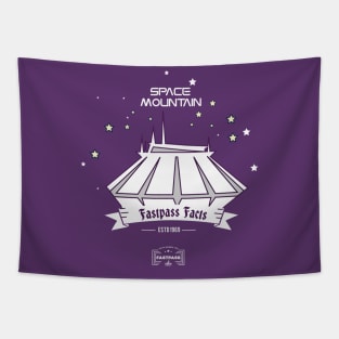 Space Mountain Tapestry