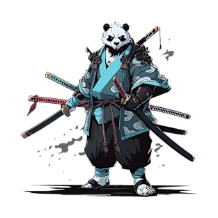 samurai panda T-Shirt