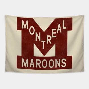 Defunct Montreal Maroons Hockey Team Tapestry