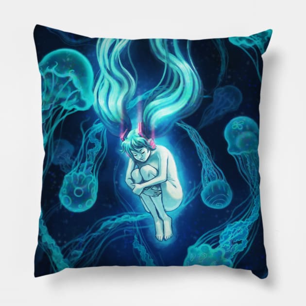 Jellyfish Swim Pillow by Novanim