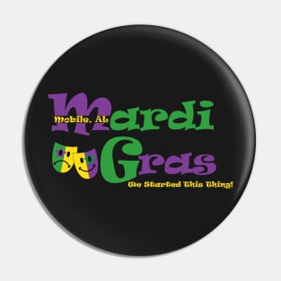 Mobile Mardi Gras Pin