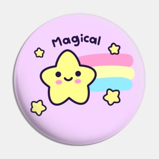 Kawaii Star Pin