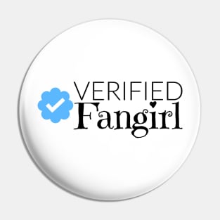 Verified Fangirl - Shipper Pin