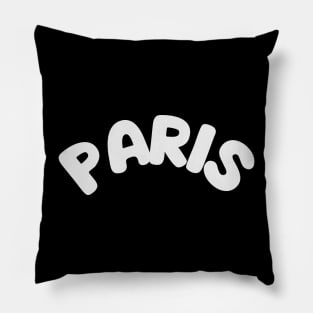 Welcome Paris Pillow