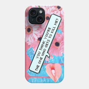 Vapor Wave Pool Flowers Phone Case