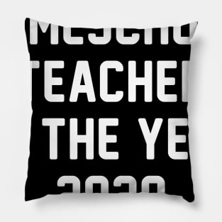 Homeschool Teacher of the Year 2020 Pillow