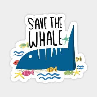 Save the Whale Magnet