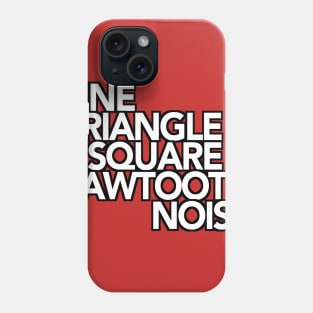 Sine, Triangle, Square, Sawtooth, Noise Synthesizer Phone Case