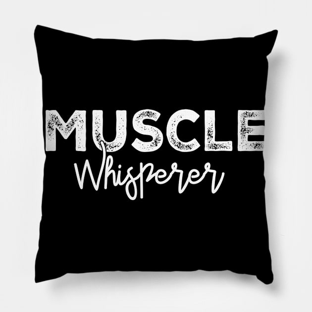 Massage Therapist Theme Pillow by JB.Collection