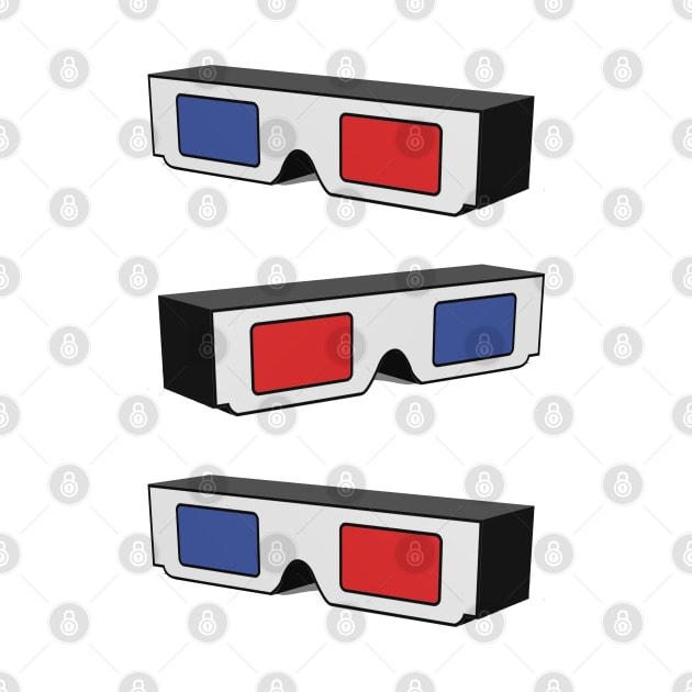 3D Glasses by JadeGair