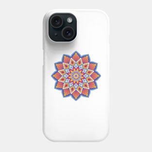 Warm Mandala - Strong Lines Phone Case