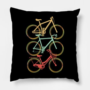 Cycling Lovers Bicycle Cranky Pillow