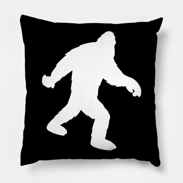 Bigfoot | Sasquatch Shirt | Running BigFoot | I Believe Pillow by DesignsbyZazz