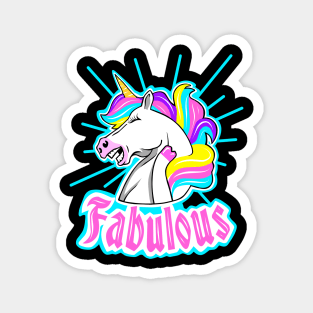 Fabulous Unicorn Magnet