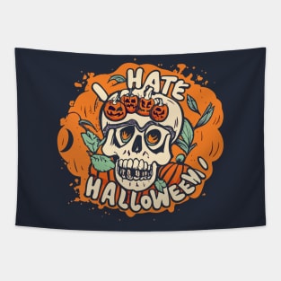 I hate Halloween Tapestry