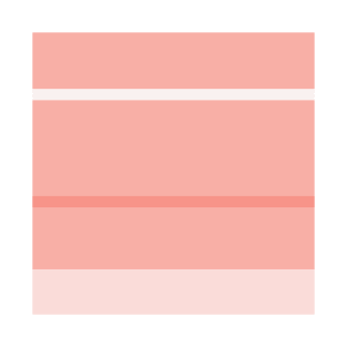 A brilliant incorporation of Isabelline, Pale Pink, Pale Salmon and Vivid Tangerine stripes. T-Shirt