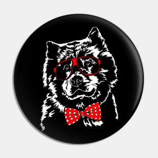 Funny Cute Eurasier mom dog lover Pin