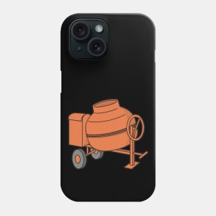 Concrete Mixer Phone Case