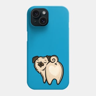 Fawn Pug Butt Phone Case