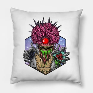 mother brain metroid Pillow