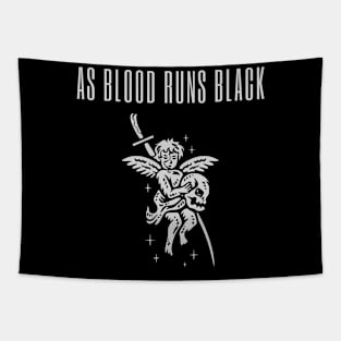 AS BLOOD RUNS BLACK BAND Tapestry