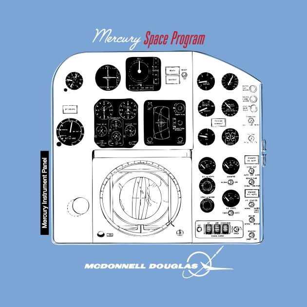 Mercury Capsule Instrument Panel by ocsling