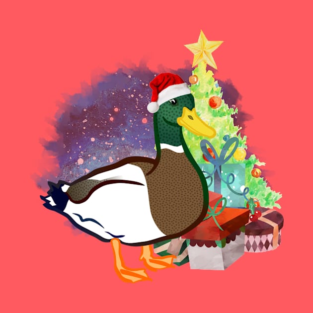 A Duck Christmas by tribbledesign