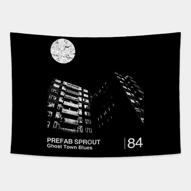 Prefab Sprout / Minimalist Graphic Fan Artwork Design Tapestry by saudade