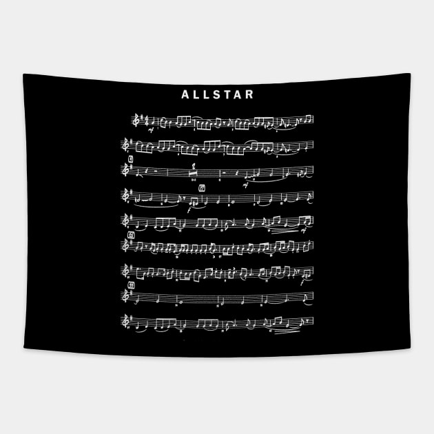 all star score Tapestry by remerasnerds