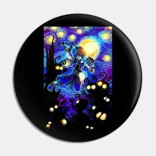 Starry Sora Night Pin